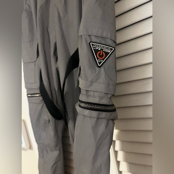 Life Code 3M Pants with Straps ~ Silver (REFLECTIVE) - Picture 9 of 10